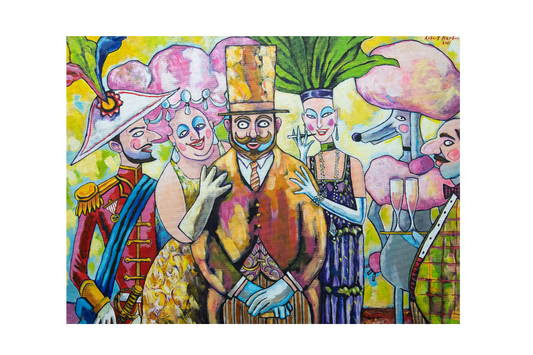 Bob and Lu Lu Art: Where Pizza-Fueled Whimsy Meets One-of-a-Kind Creations