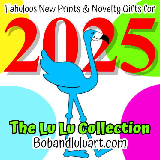 The Lu Lu Blue Flamingo Collection 2025