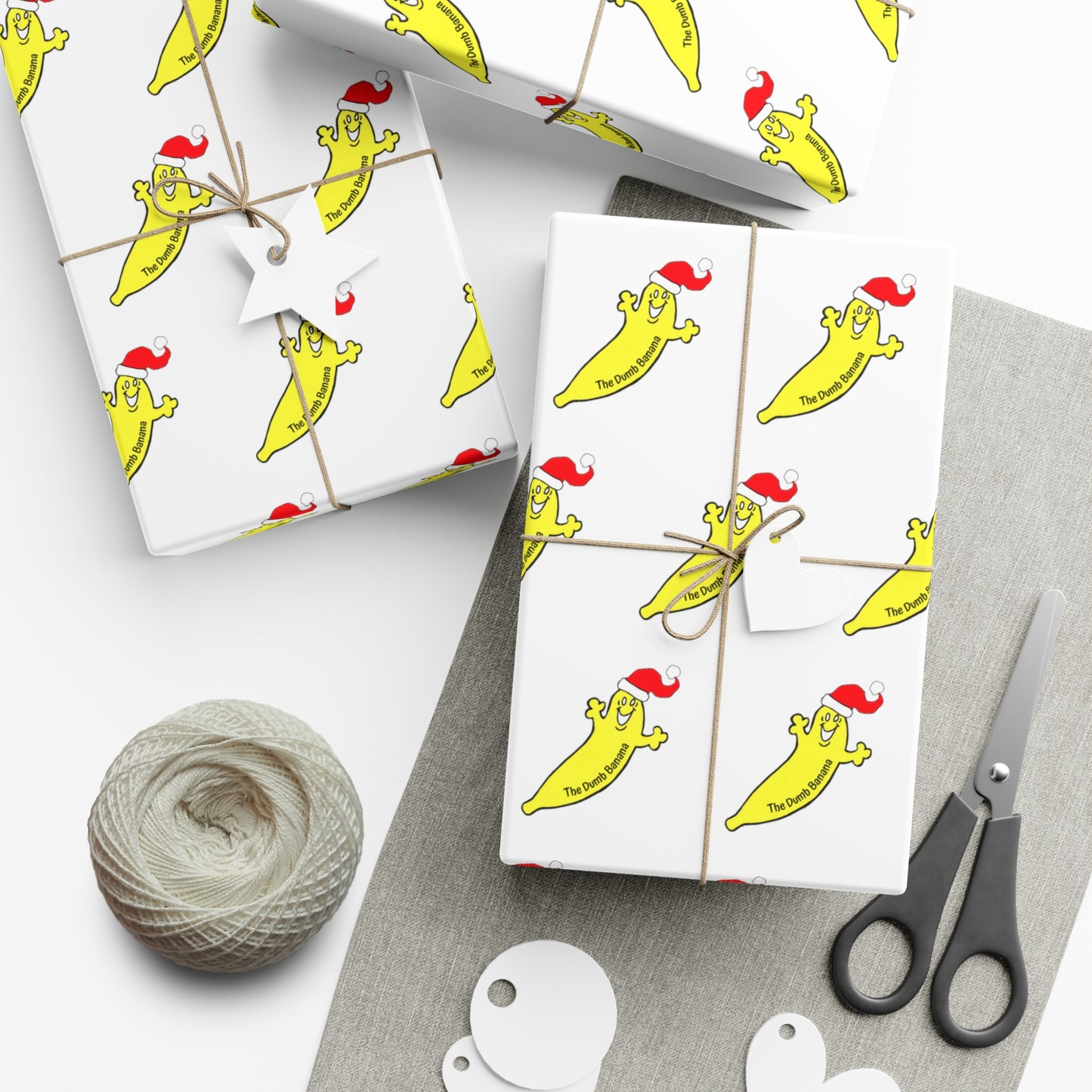 The Dumb Banana "Santa Banana" Gift Wrap Papers