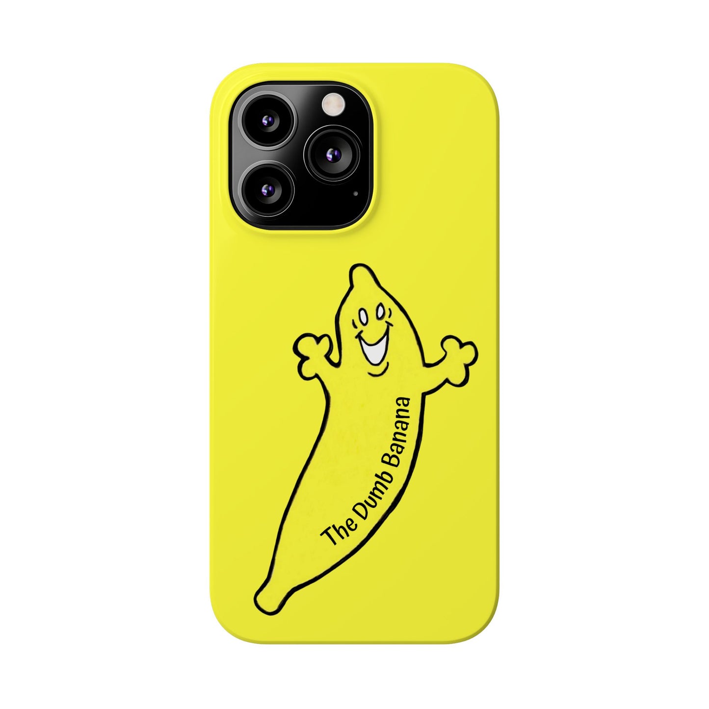 The Dumb Banana Super Thin Banana Phone Cases by Case-Mate in Yellow - The ultimate banana ever!!!