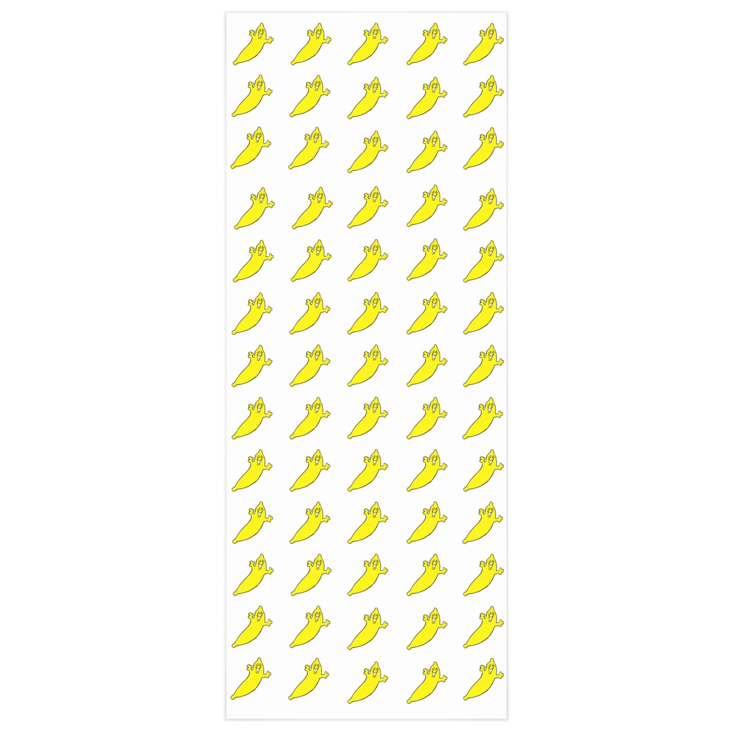 BANANA Wrapping Paper by The Dumb Banana in 2 Sizes - "The more bananas the better!!!"