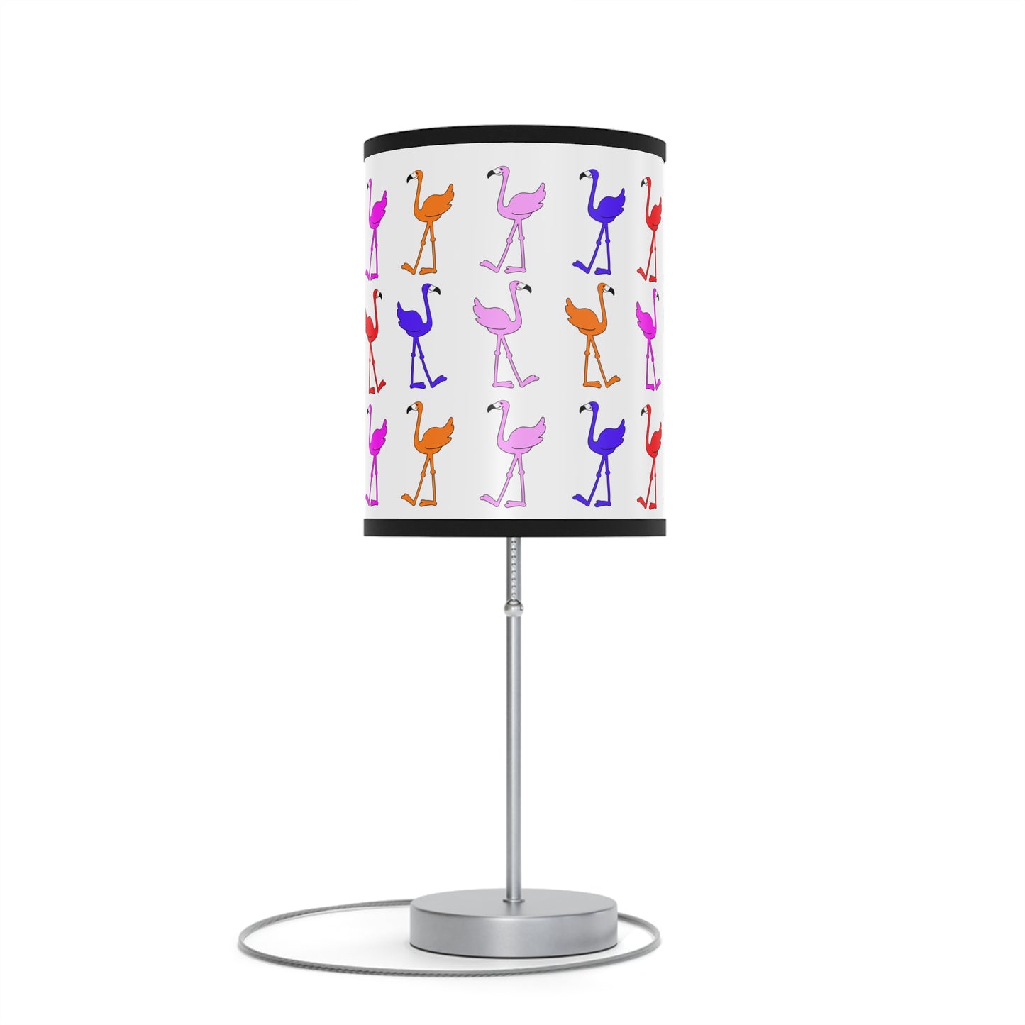 Rainbow Flamingo Club Table Lamp by Lu Lu