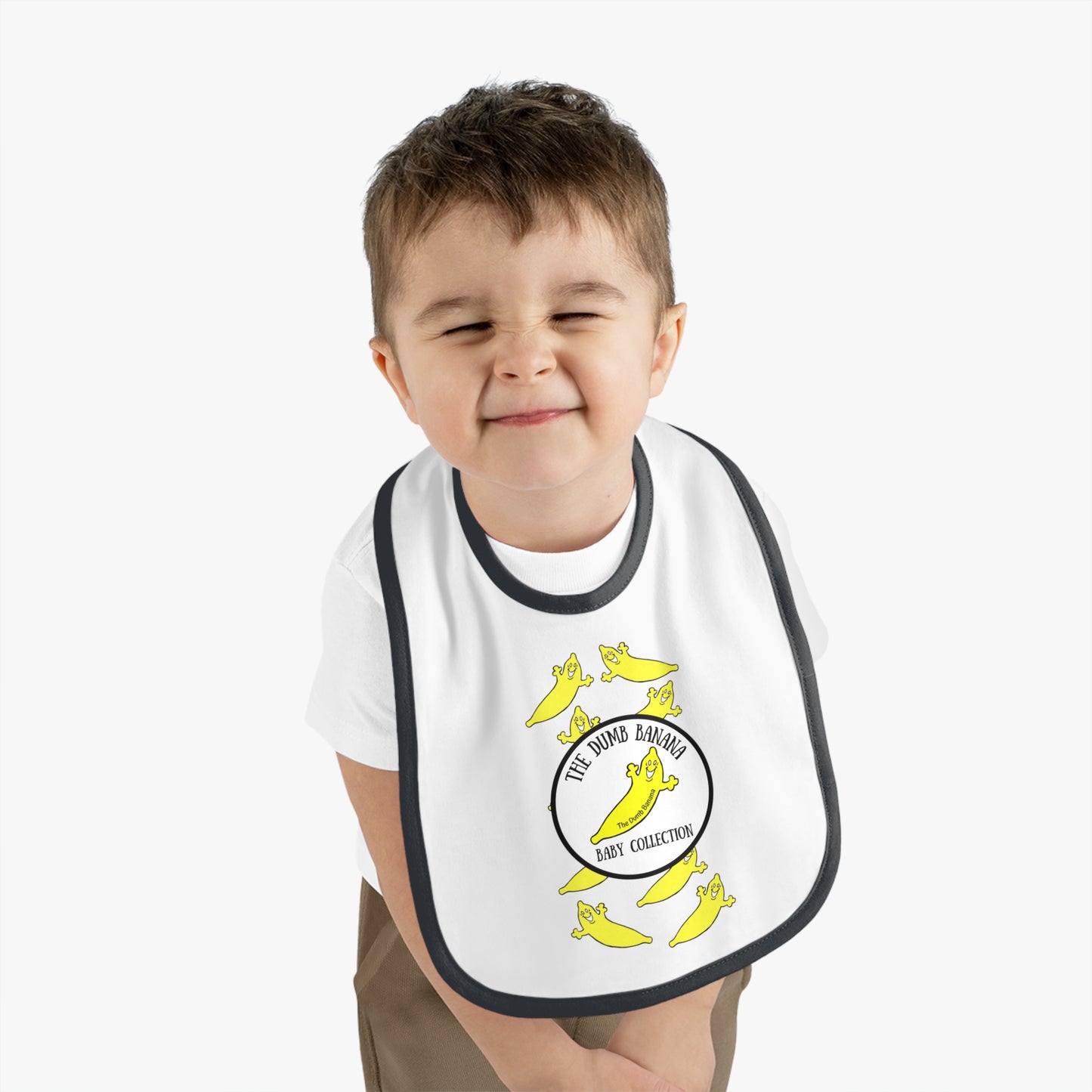 The original Dumb Banana Baby Collection Bib in 5 Colors - Because all babies deserve the best!!!