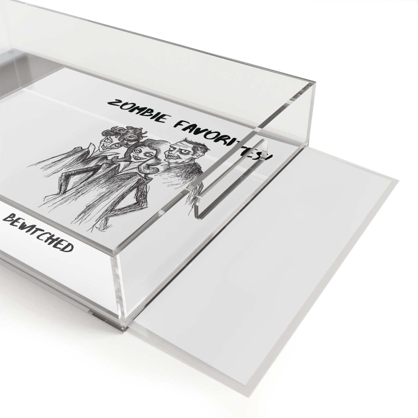 Zombie Favorites - The "Bewitched" Halloween Acrylic Serving Tray