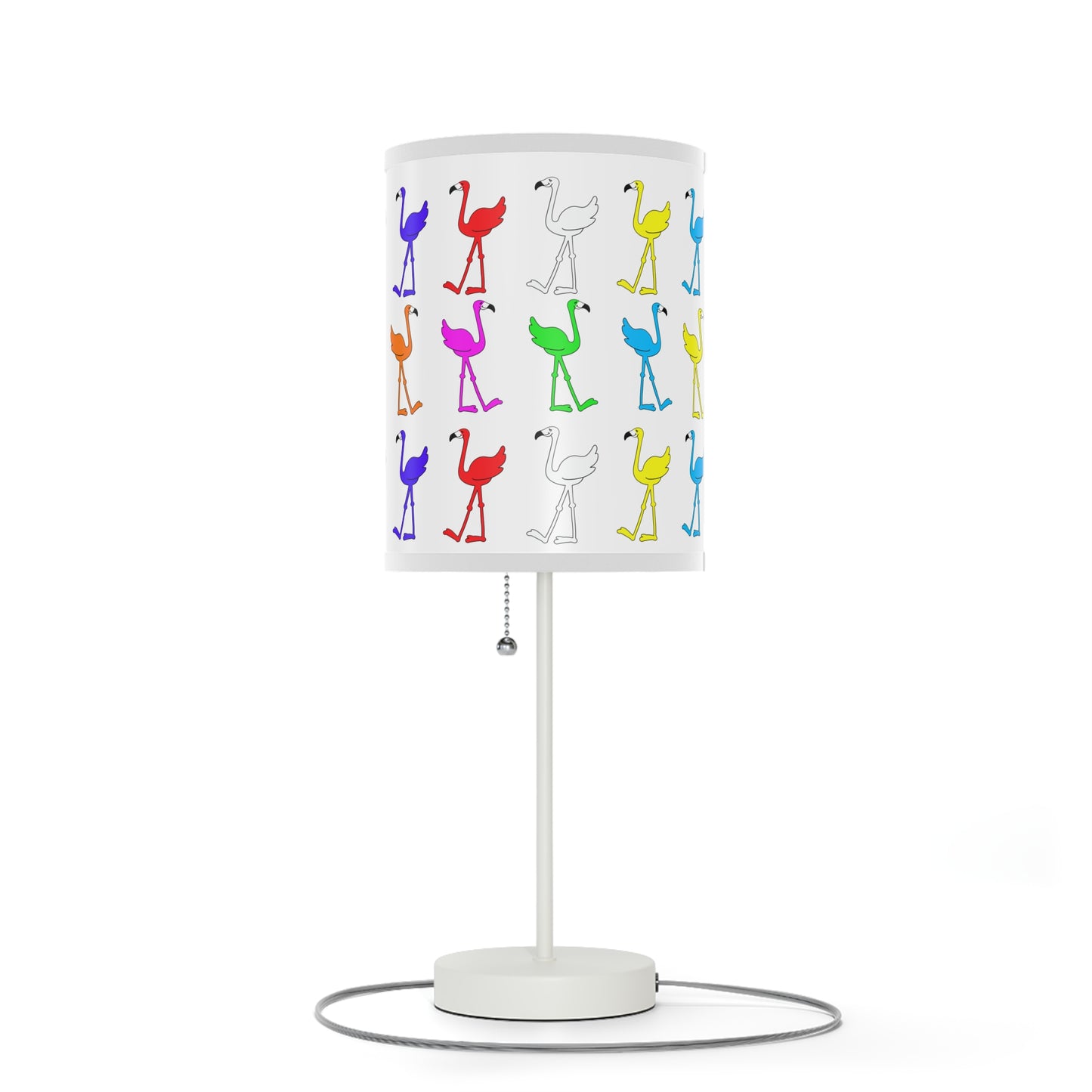 Rainbow Flamingo Club Table Lamp by Lu Lu