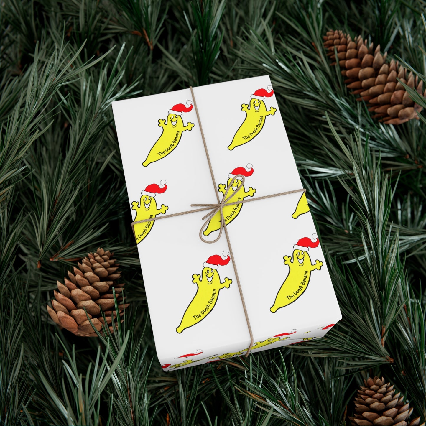 The Dumb Banana "Santa Banana" Gift Wrap Papers