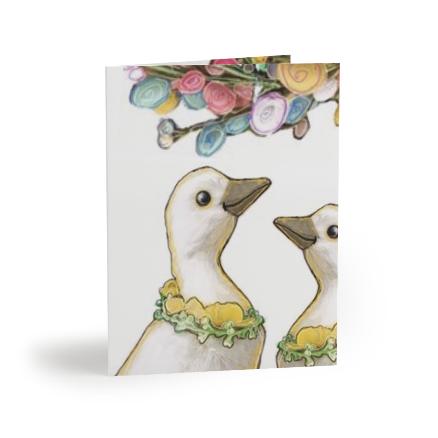 Easter Ducks "Many Blessings to You on Easter" Greeting Cards (8, 16, and 24 pcs)
