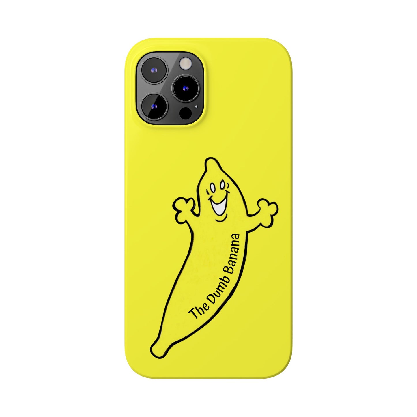 The Dumb Banana Super Thin Banana Phone Cases by Case-Mate in Yellow - The ultimate banana ever!!!