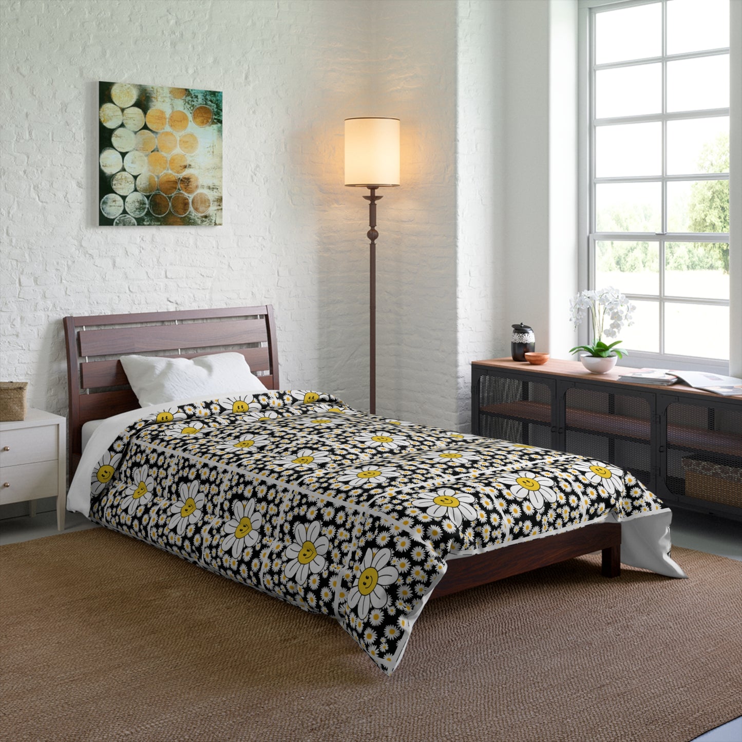 The Happy Daisy Bed Comforter by Miss Daisy