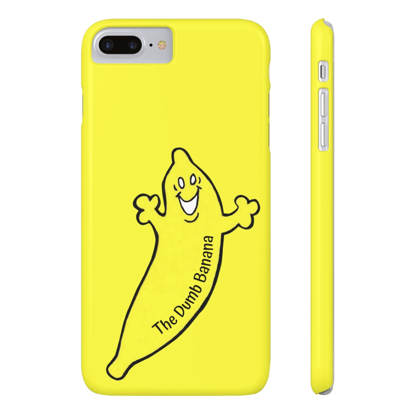The Dumb Banana Super Thin Banana Phone Cases by Case-Mate in Yellow - The ultimate banana ever!!!