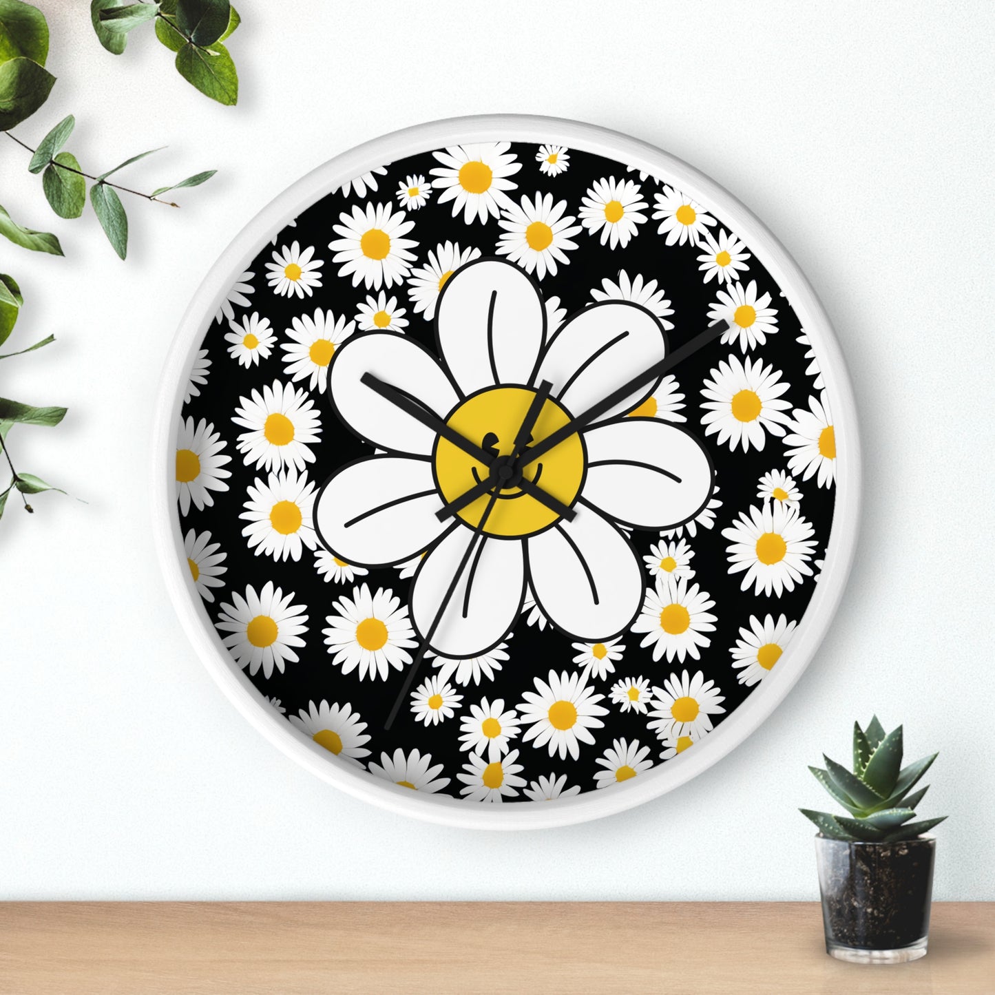 The Happy Daisy Wall Clock by Miss Daisy