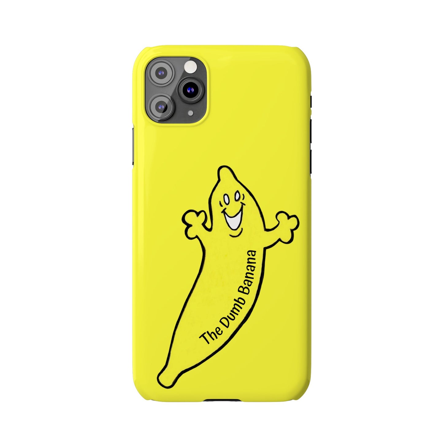 The Dumb Banana Super Thin Banana Phone Cases by Case-Mate in Yellow - The ultimate banana ever!!!