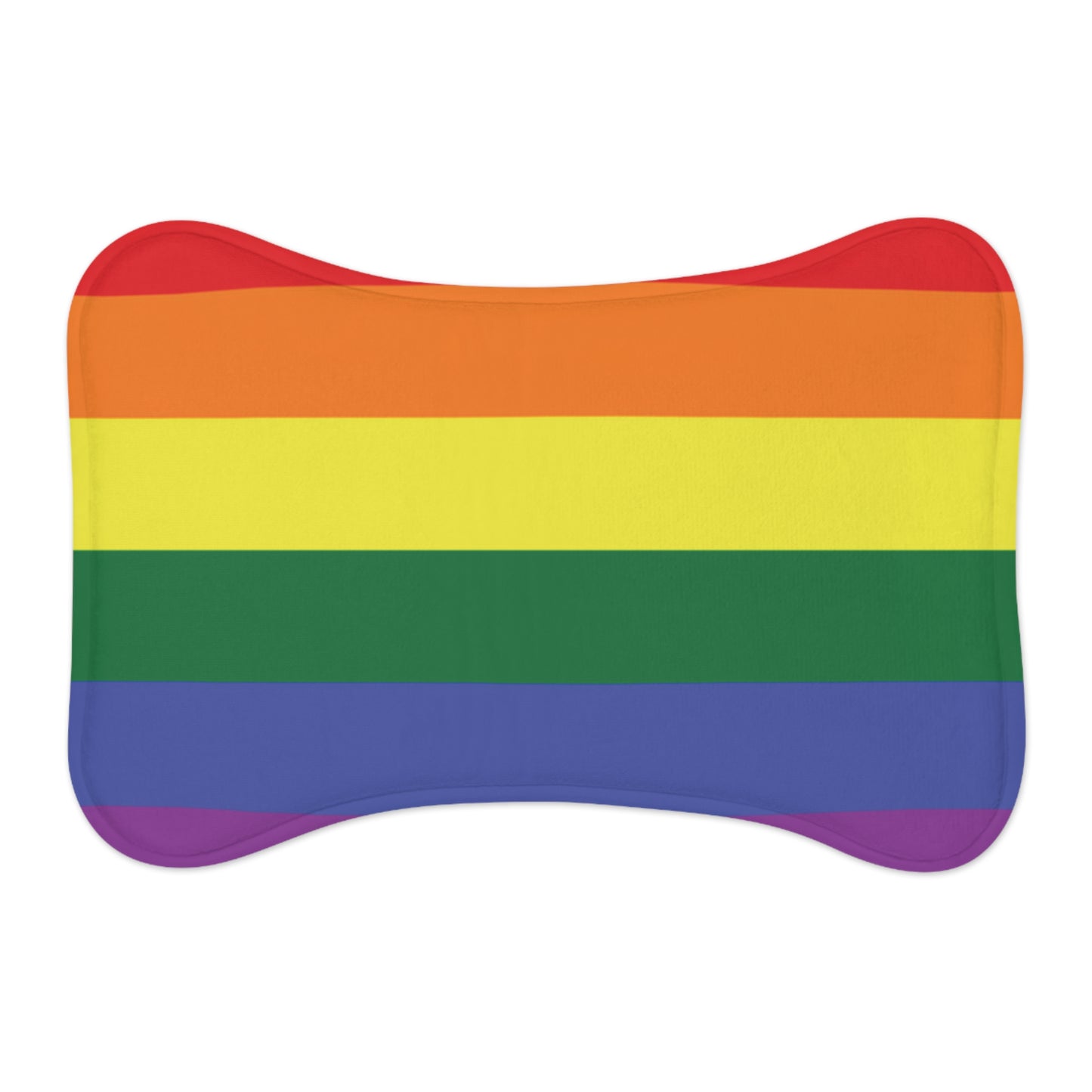 Rainbow Flag BISTRO Feeding Mat for Dogs & Cats