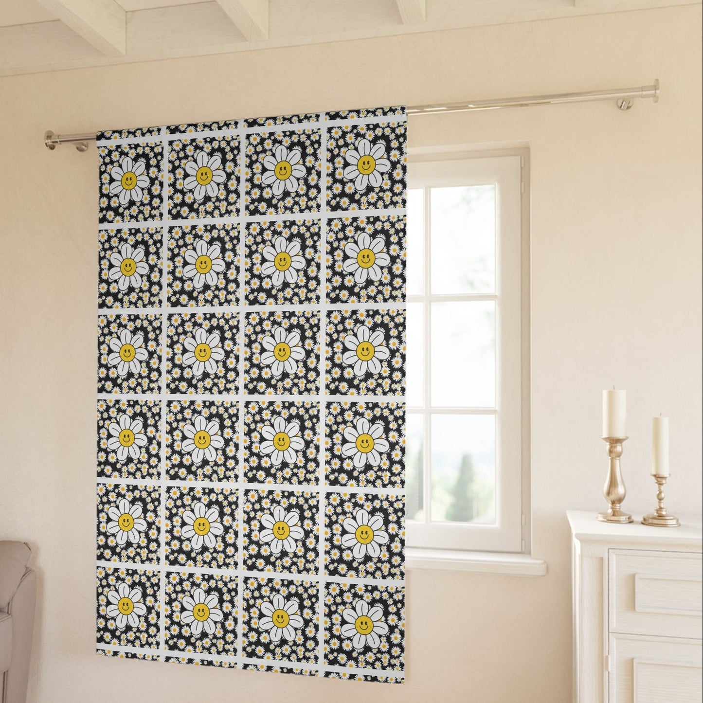 The Happy Daisy Curtains from Miss Daisy