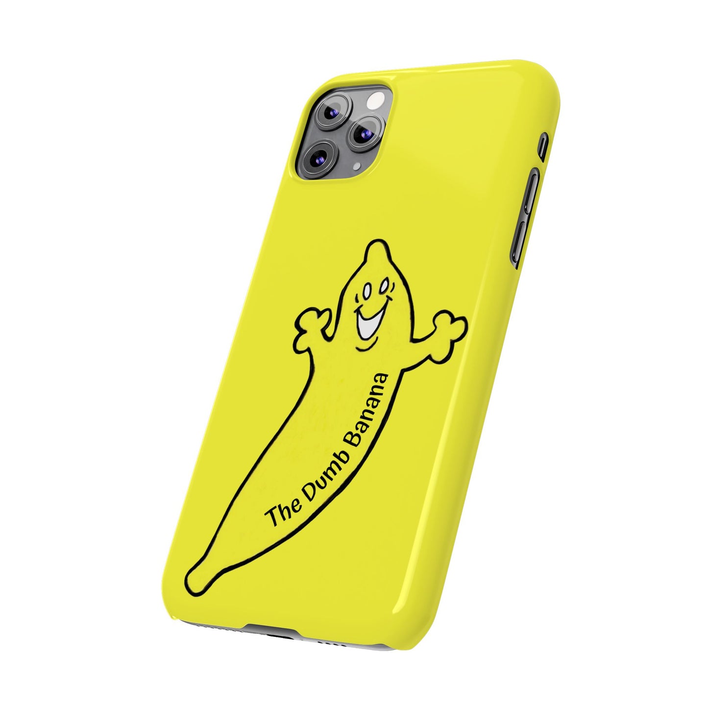 The Dumb Banana Super Thin Banana Phone Cases by Case-Mate in Yellow - The ultimate banana ever!!!