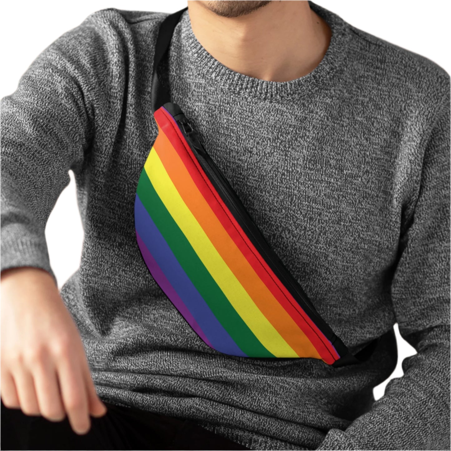 Gay Pride Rainbow Flag Fanny Pack