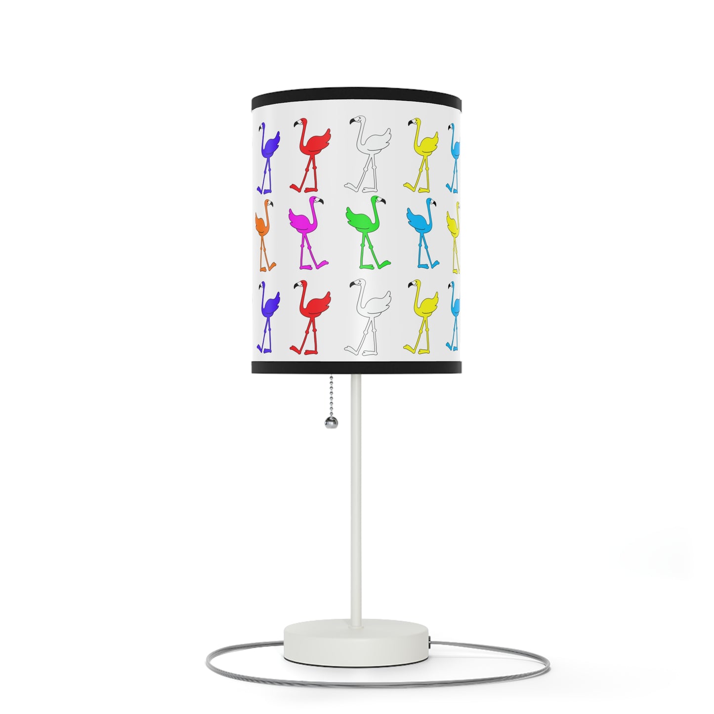 Rainbow Flamingo Club Table Lamp by Lu Lu
