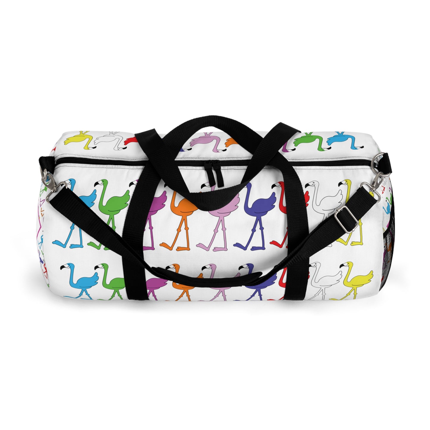 Flamingos Come In All Colors Duffel Bag