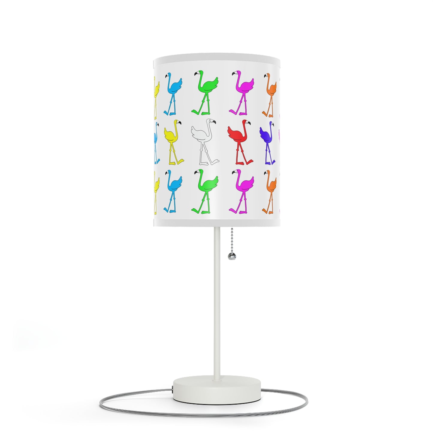 Rainbow Flamingo Club Table Lamp by Lu Lu