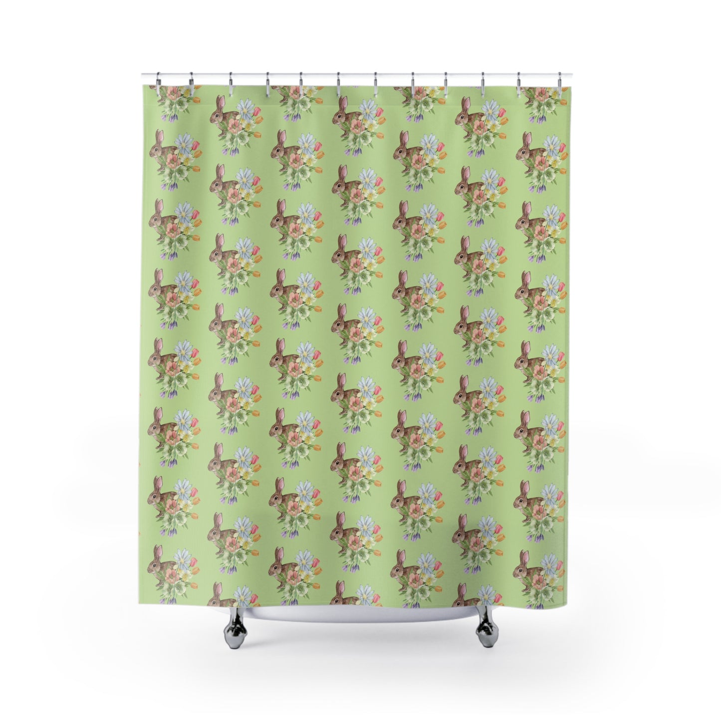Spring Tranquility Shower Curtain by Miss Daisy