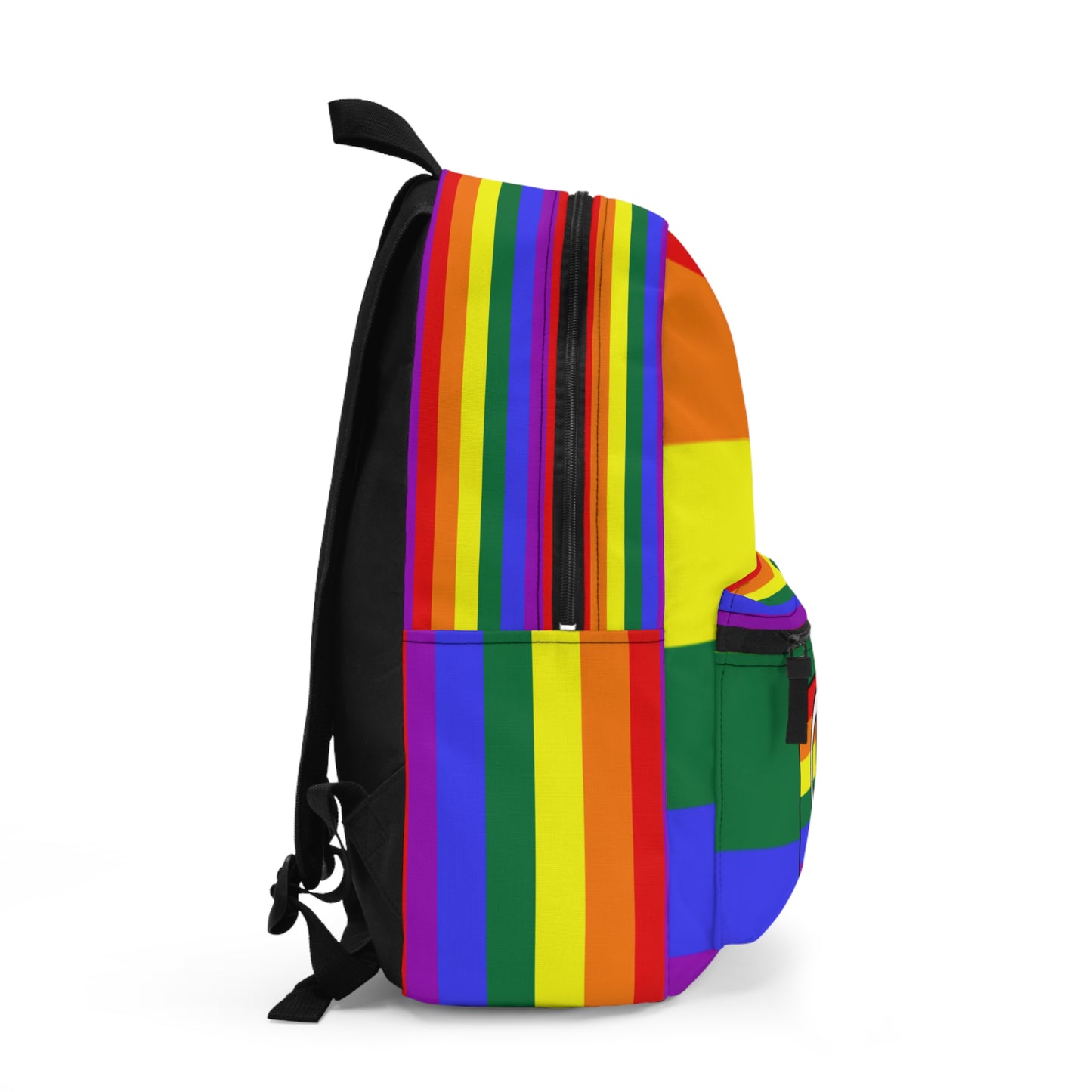 Gay Pride Rainbow Flag & Peace Sign Backpack