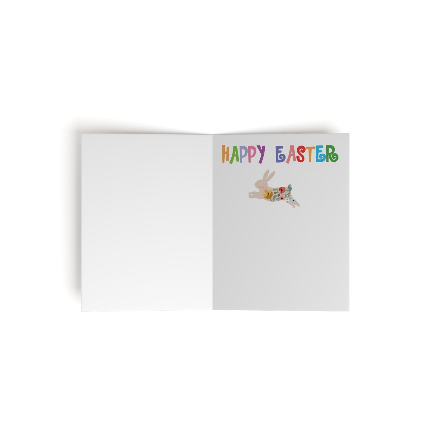 Easter Rabbit's "Happy Easter" Greeting Cards (8, 16, and 24 pcs)