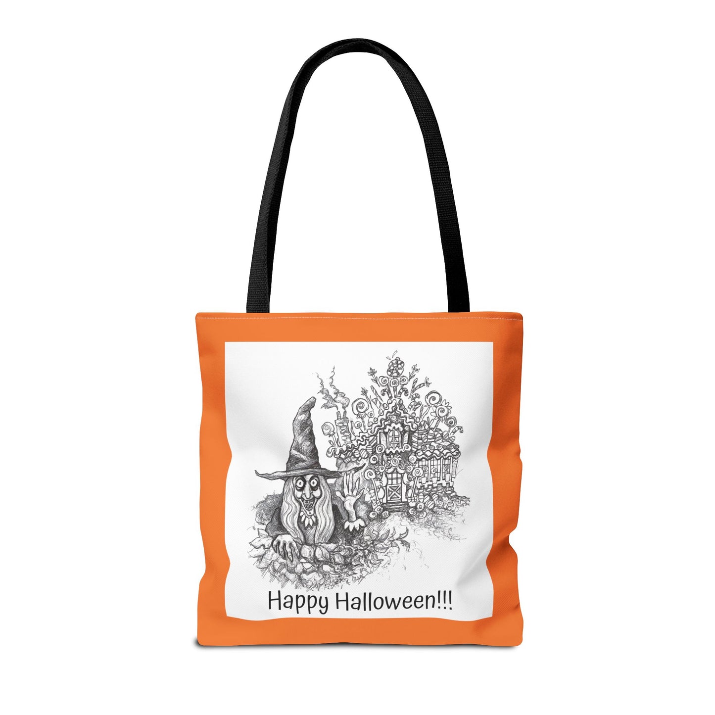 HELGA'S FUNHOUSE & CANDY STORE!!! - The ultimate Happy Halloween Trick or Treat Candy Tote Bag for all witches and kids!!!
