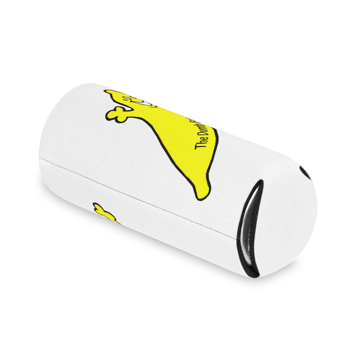 THE DUMB BANANA Can Cooler by The Dumb Banana - It's perfect for all bananas!!!