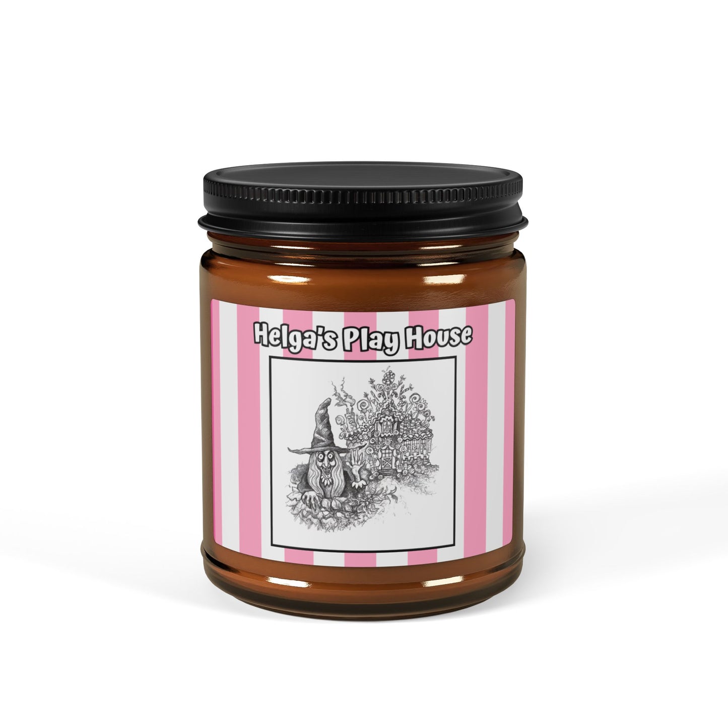 "Helga's Play House" - The HAPPY HALLOWEEN Scented 9oz Soy Candle Collection for all Trick-Or-Treaters & Kitchen Witches!!!