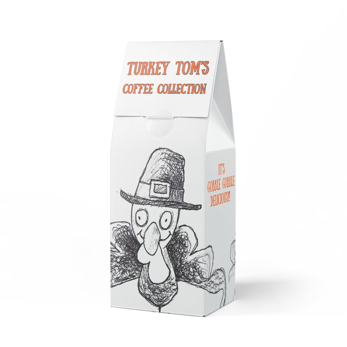 Turkey Tom's Coffee Collection - Medium Dark Roast Cascades Coffee Blend 12oz