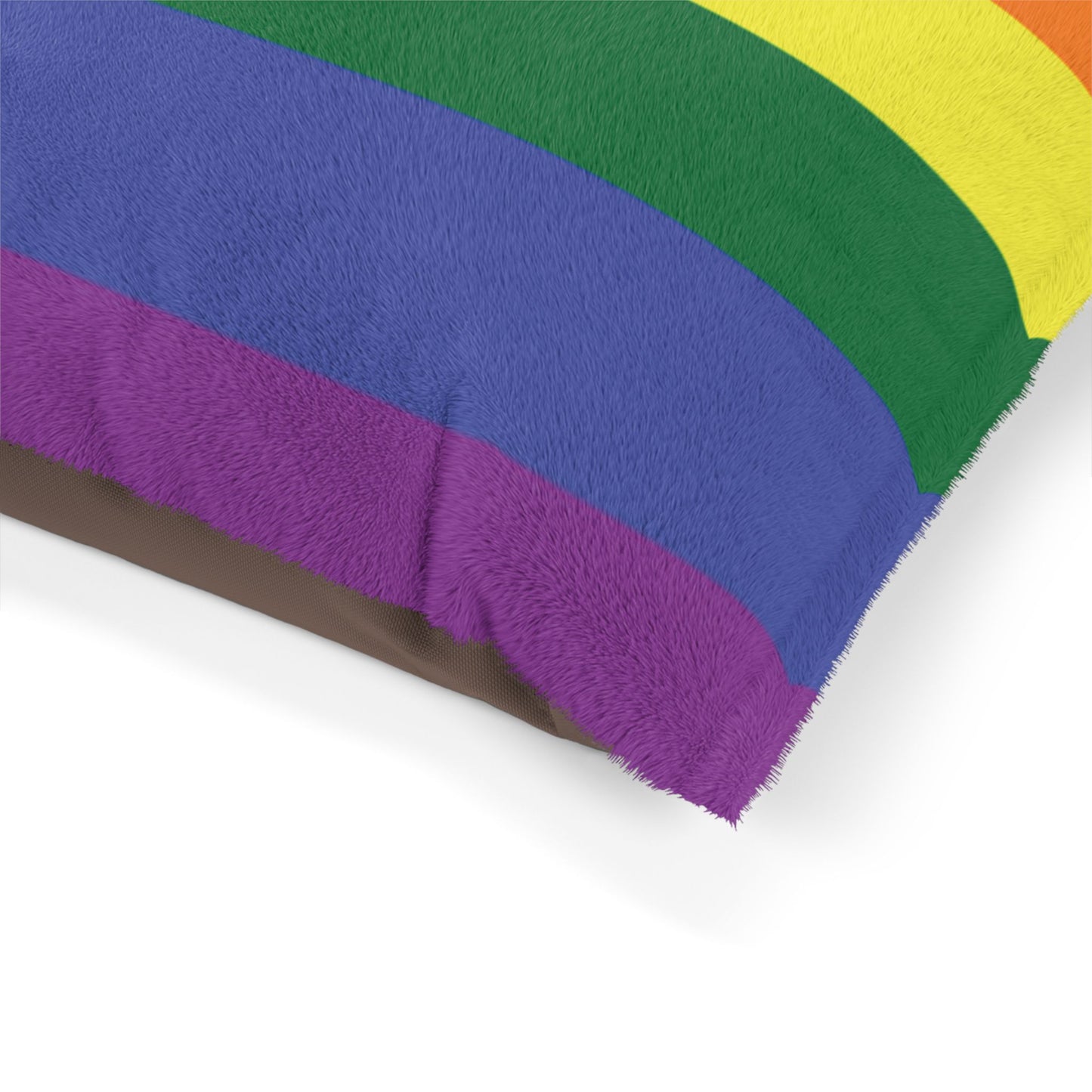 Rainbow Flag Pet Bed - All pets deserve to rest and sleep in rainbow luxury!!!