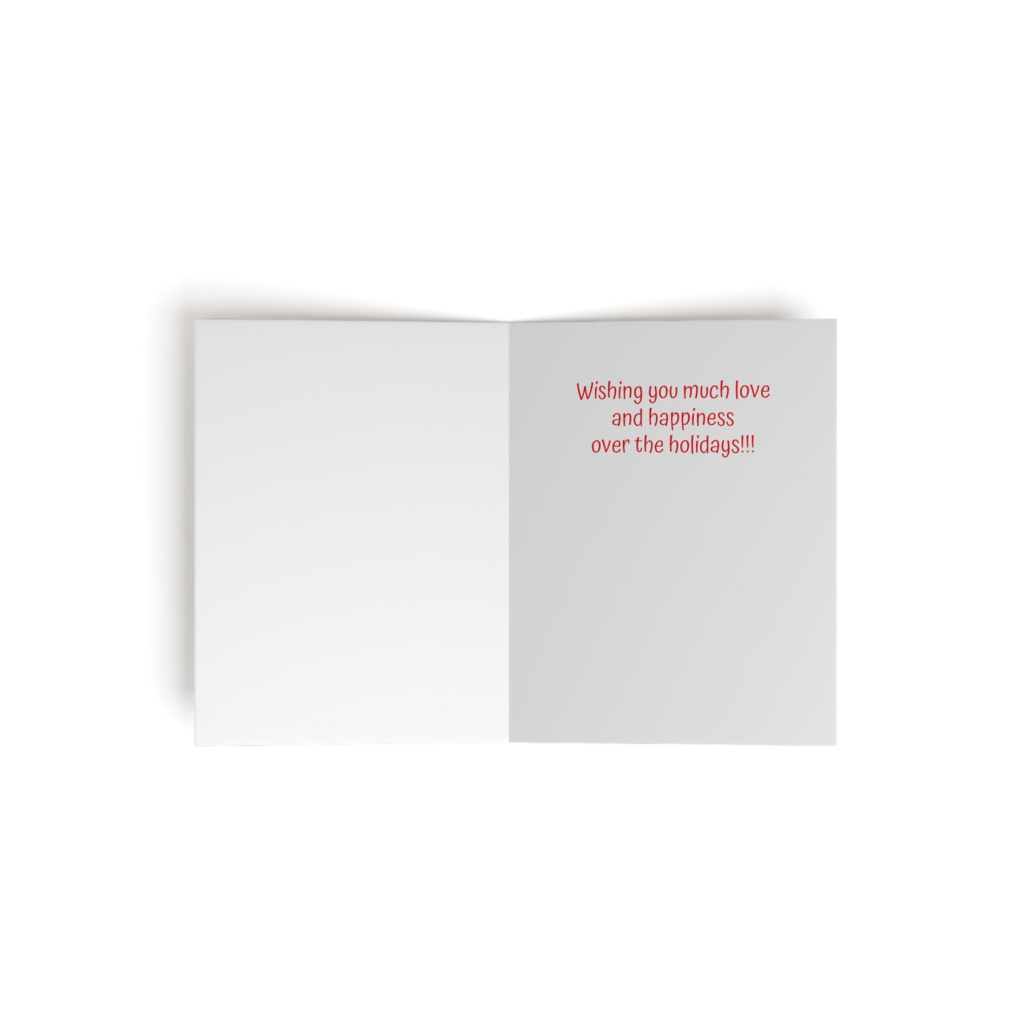 Santa Claus "Ho Ho Ho!!!" Christmas Greeting cards (8, 16, and 24 pcs)