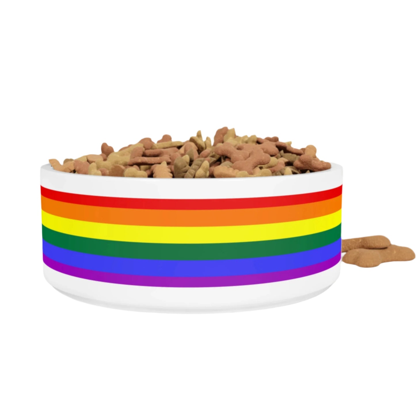 Rainbow Flag Pet Bowl - All pets deserve love and only the best!!!