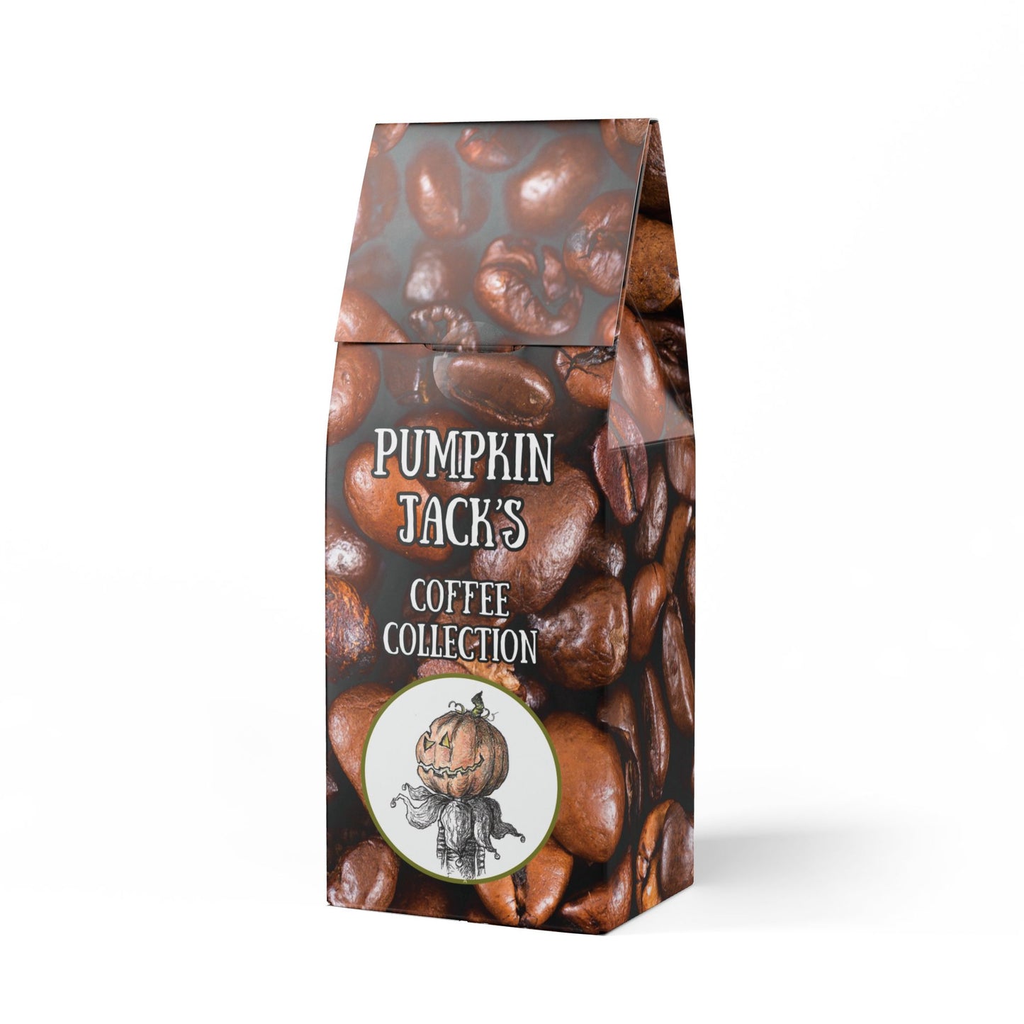 Pumpkin Jack's Coffee Collection - Medium Dark Roast Flathead Valley Coffee Blend 12oz