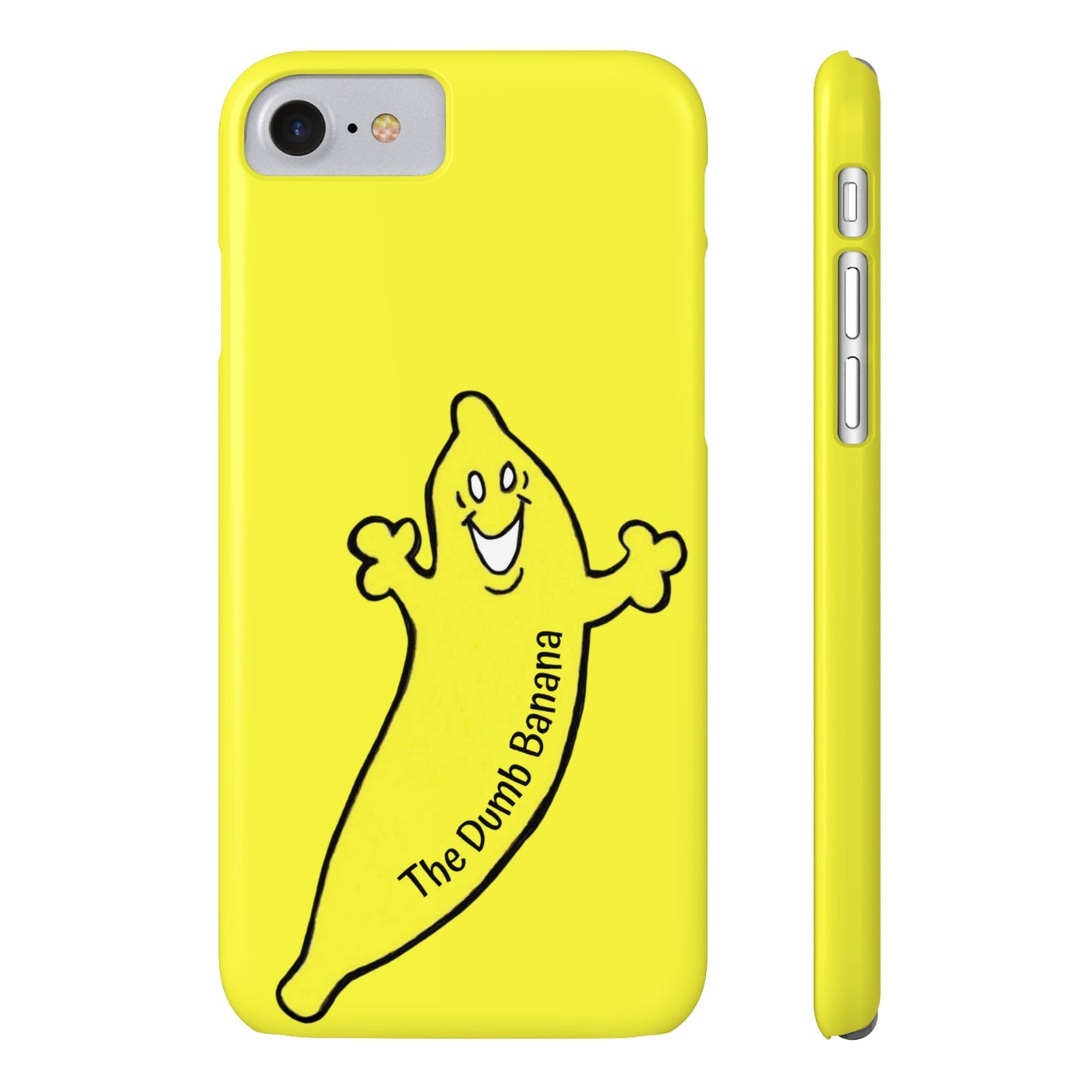 The Dumb Banana Super Thin Banana Phone Cases by Case-Mate in Yellow - The ultimate banana ever!!!
