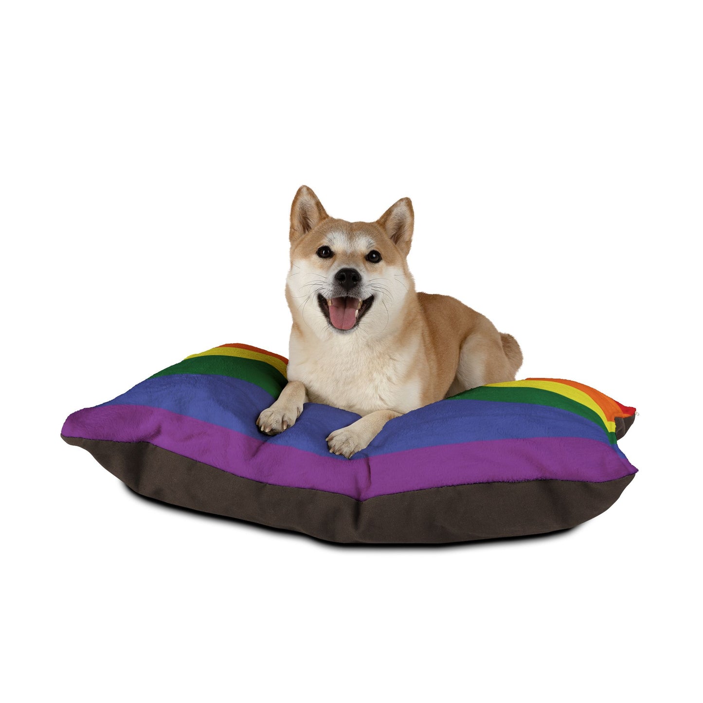 Rainbow Flag Pet Bed - All pets deserve to rest and sleep in rainbow luxury!!!