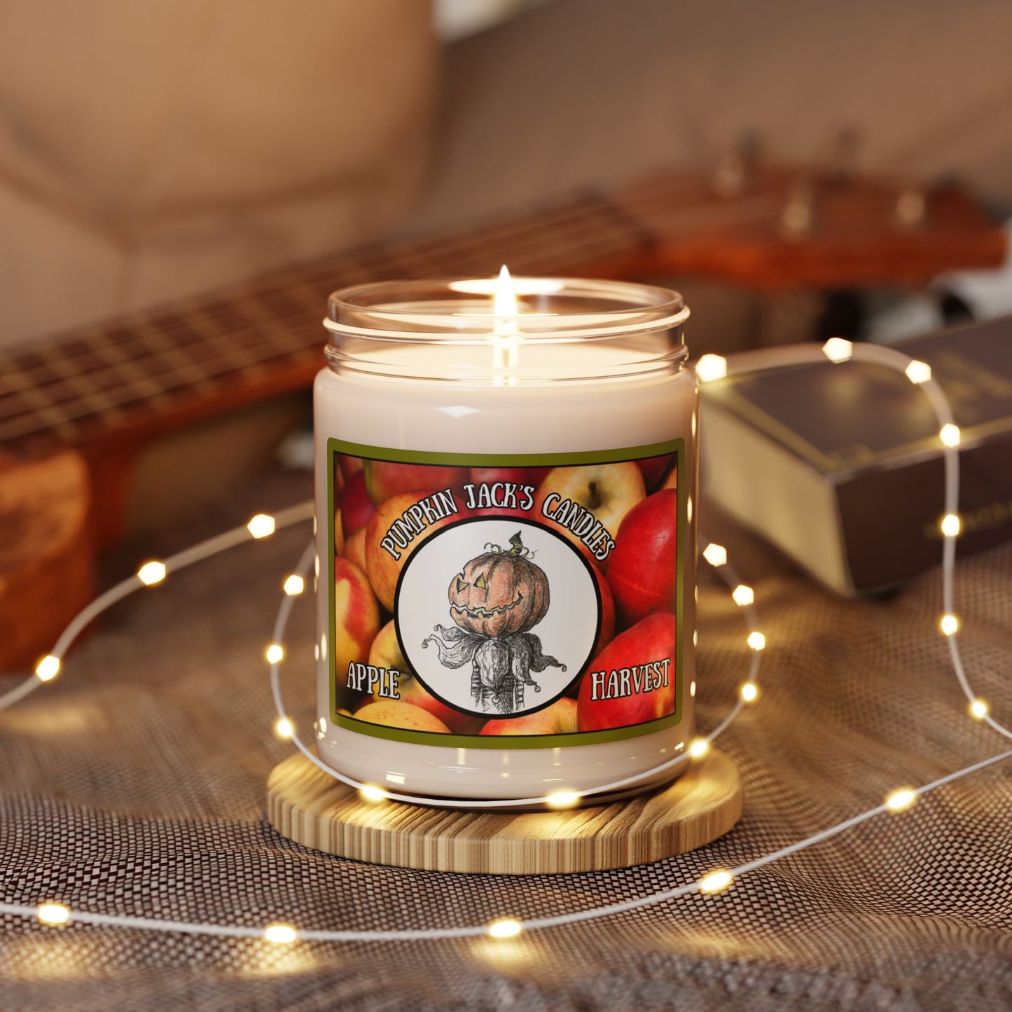 Pumpkin Jack's Candle Company - Apple Harvest Aromatherapy 9oz Candle