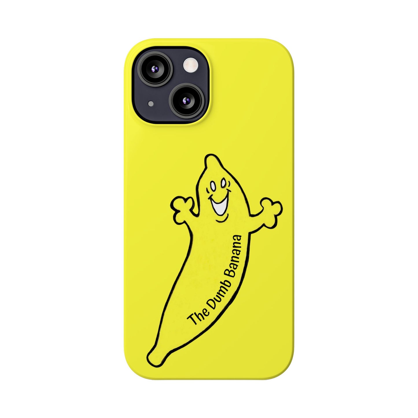 The Dumb Banana Super Thin Banana Phone Cases by Case-Mate in Yellow - The ultimate banana ever!!!