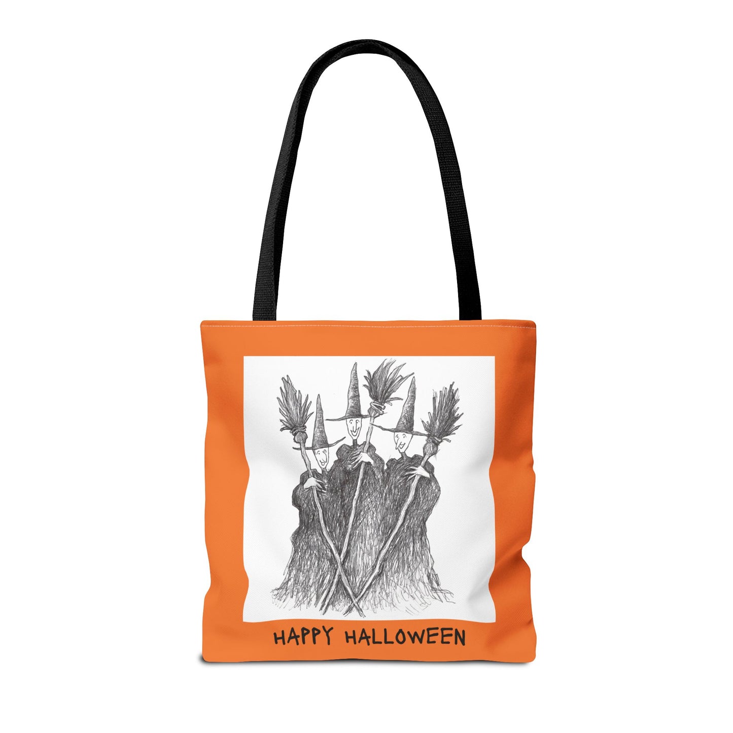 THE WITCHES - Happy Halloween Trick or Treat Candy Tote Bag