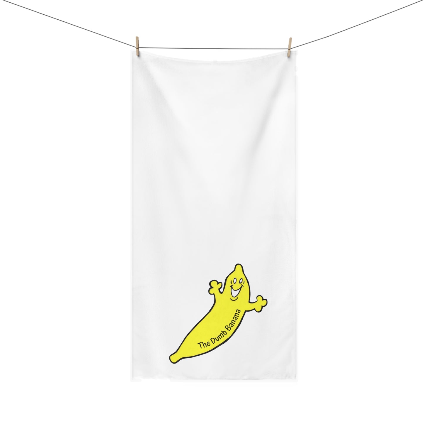 THE DUMB BANANA Beach Party Premium Beach Towel - It's always a beach party with The Dumb Banana!!!