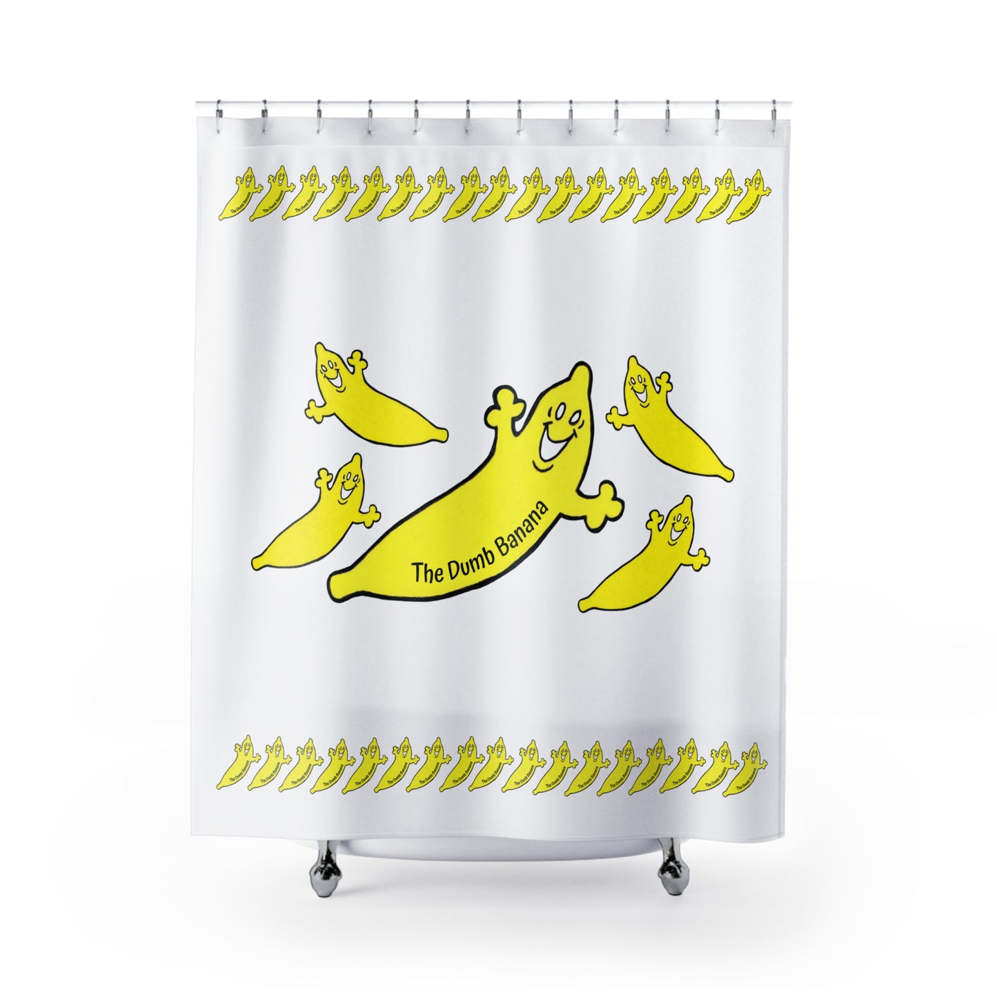 The Dumb Banana Shower Curtain - So much more than a banana!!!