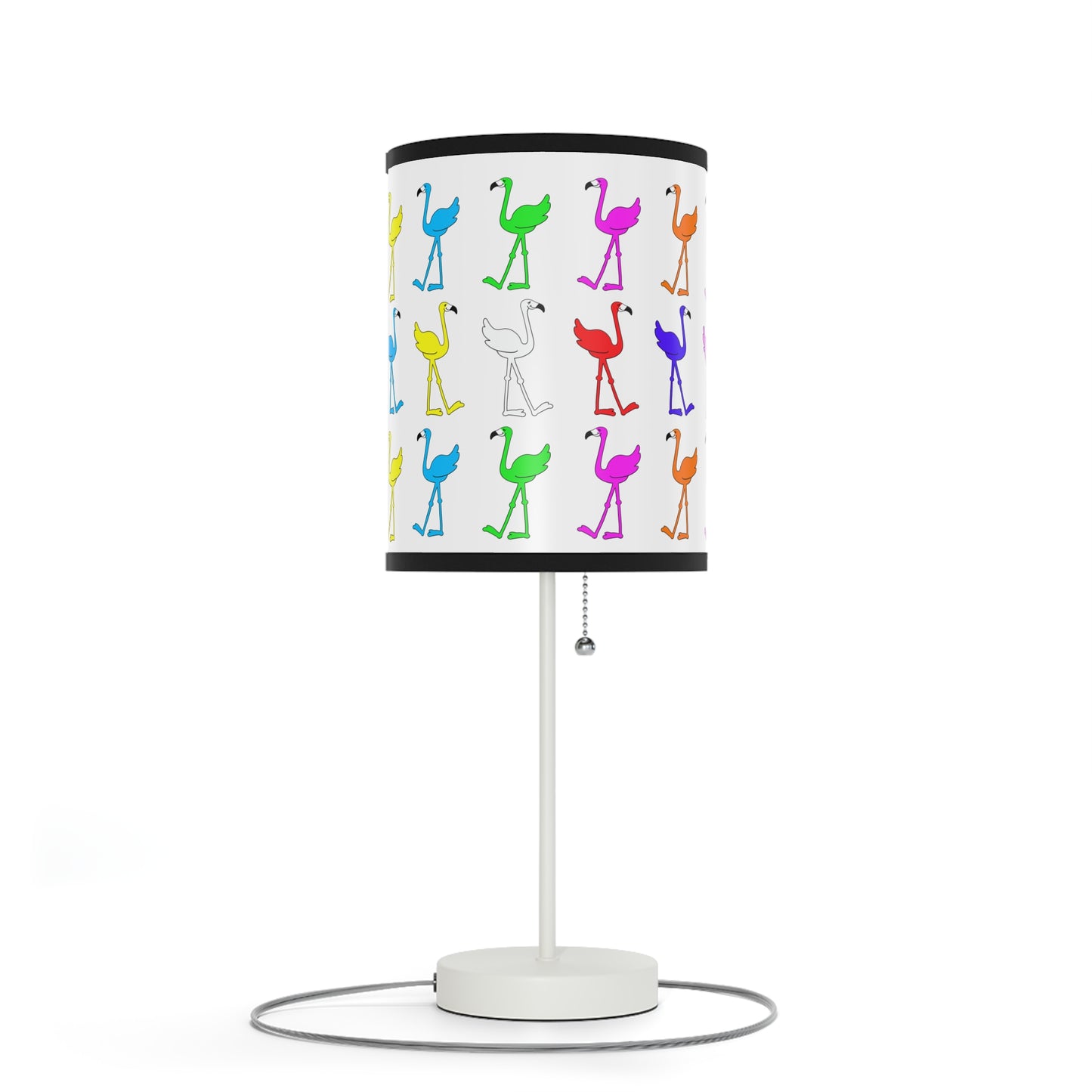 Rainbow Flamingo Club Table Lamp by Lu Lu