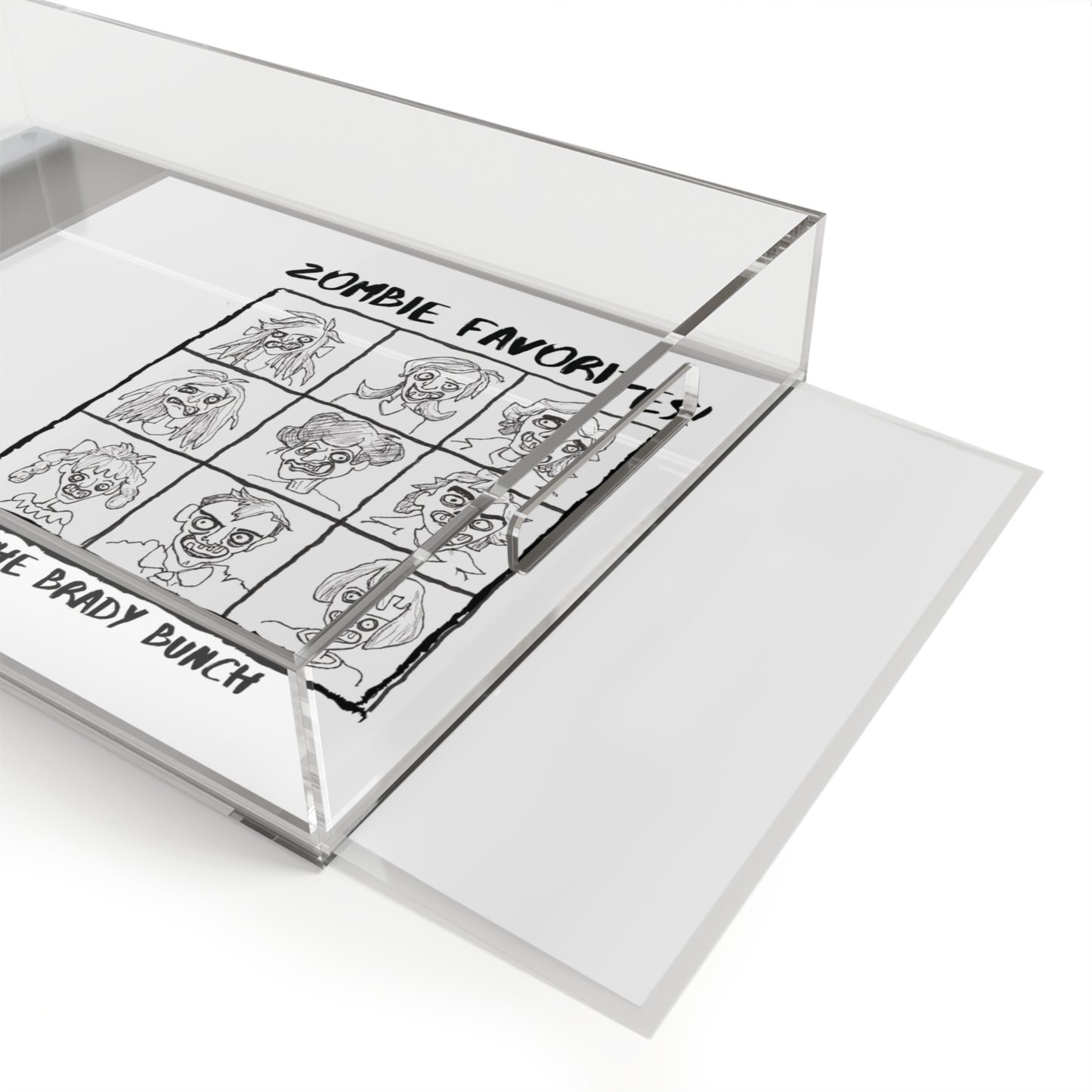 Zombie Favorites - "The Brady Bunch" Halloween Acrylic Serving Tray