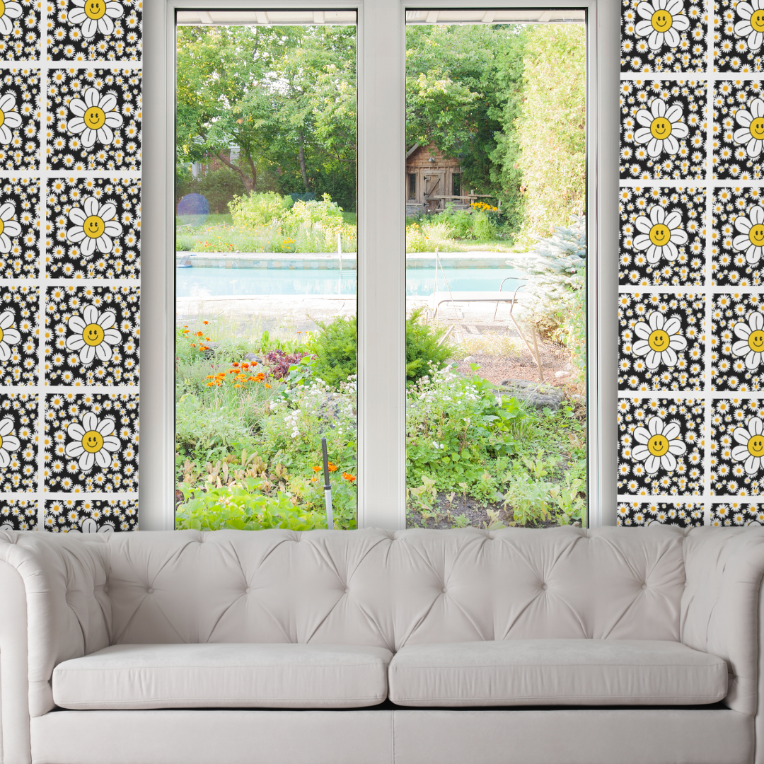 The Happy Daisy Curtains from Miss Daisy