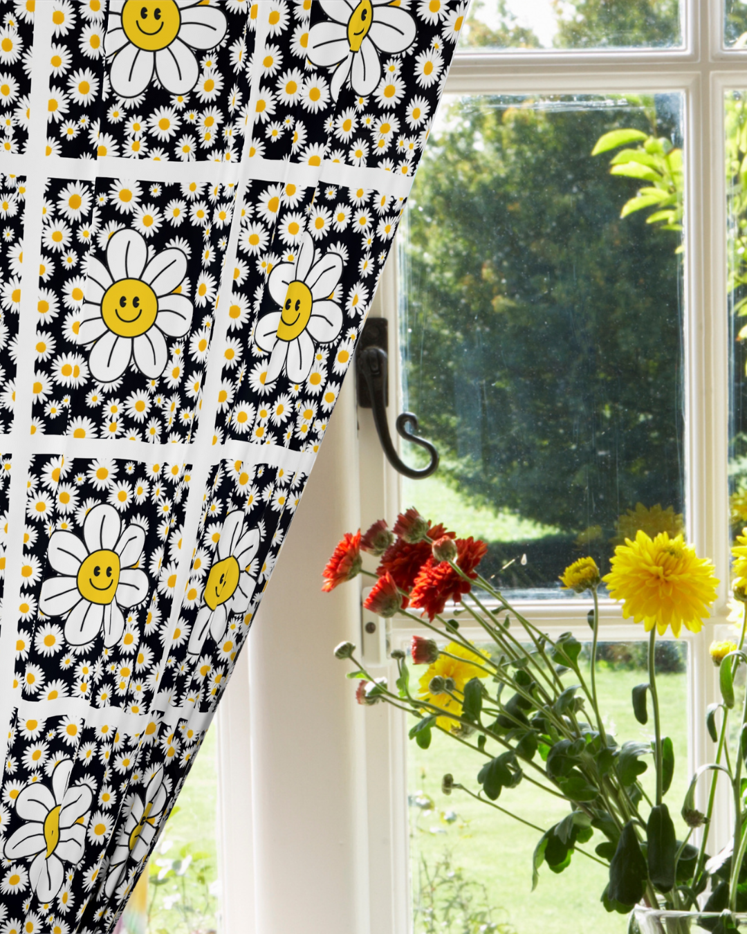 The Happy Daisy Curtains from Miss Daisy