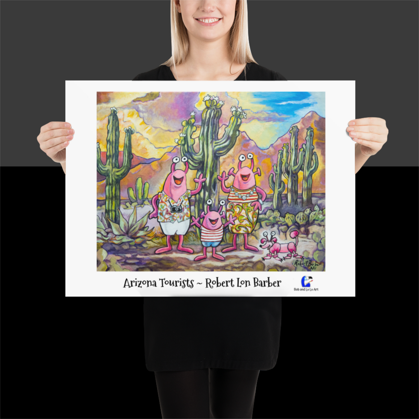 "Arizona Tourists" - The Amazing Extraterrestrial Poster Print