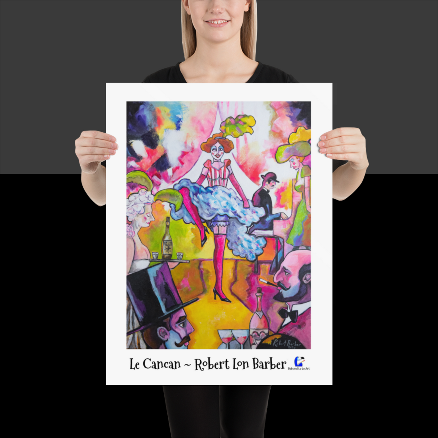 "Le Cancan" - The Poster Print with a French Kick!!!