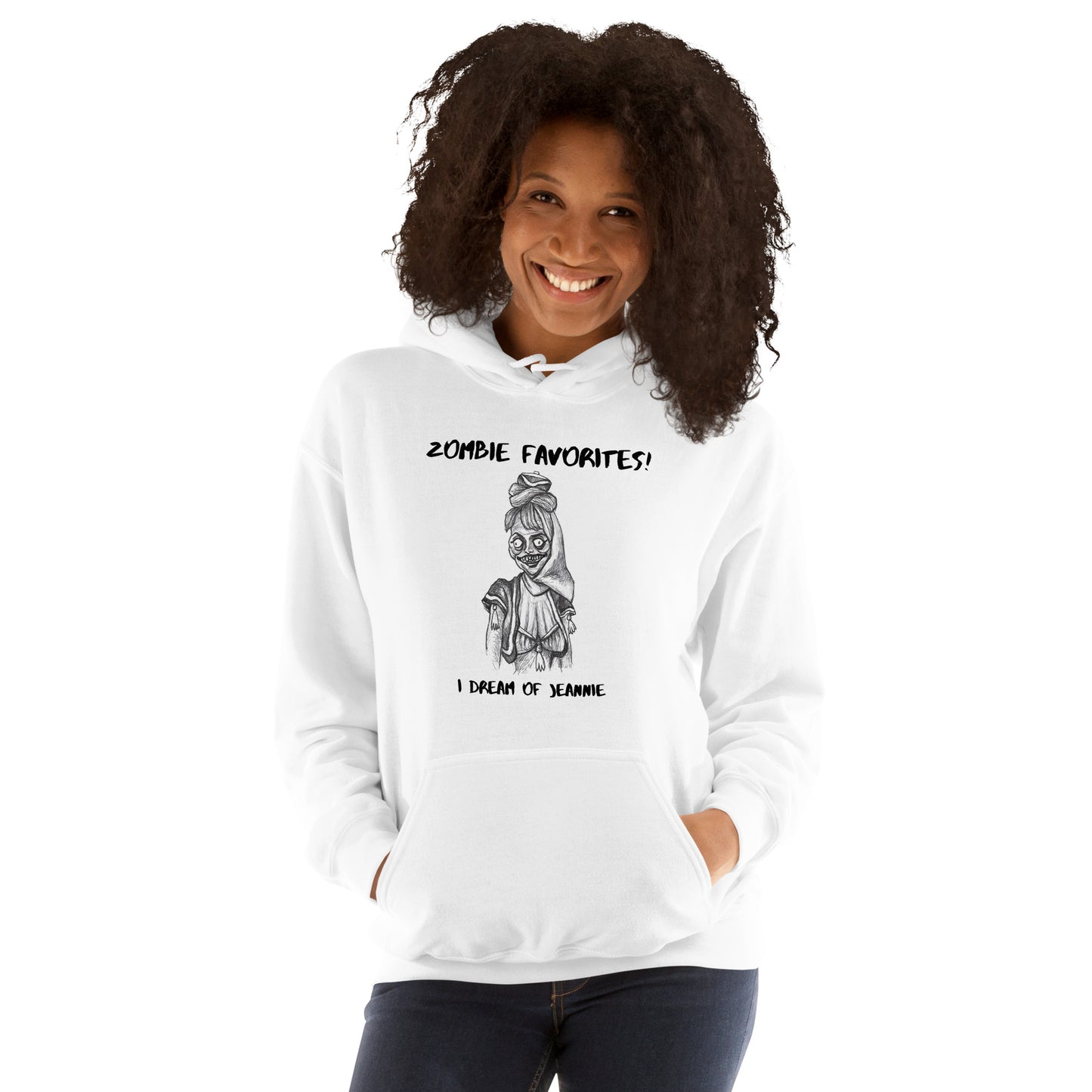 "I Dream of Jeannie" Halloween Zombie Favorites Unisex Hoodie for Men & Women