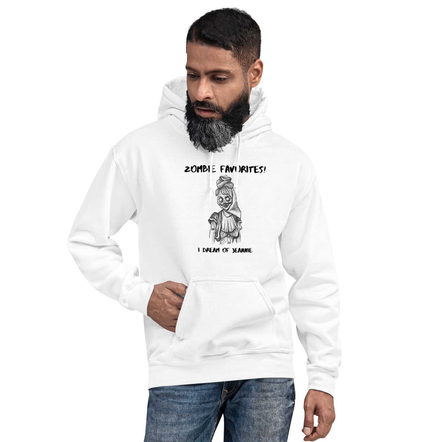 "I Dream of Jeannie" Halloween Zombie Favorites Unisex Hoodie for Men & Women