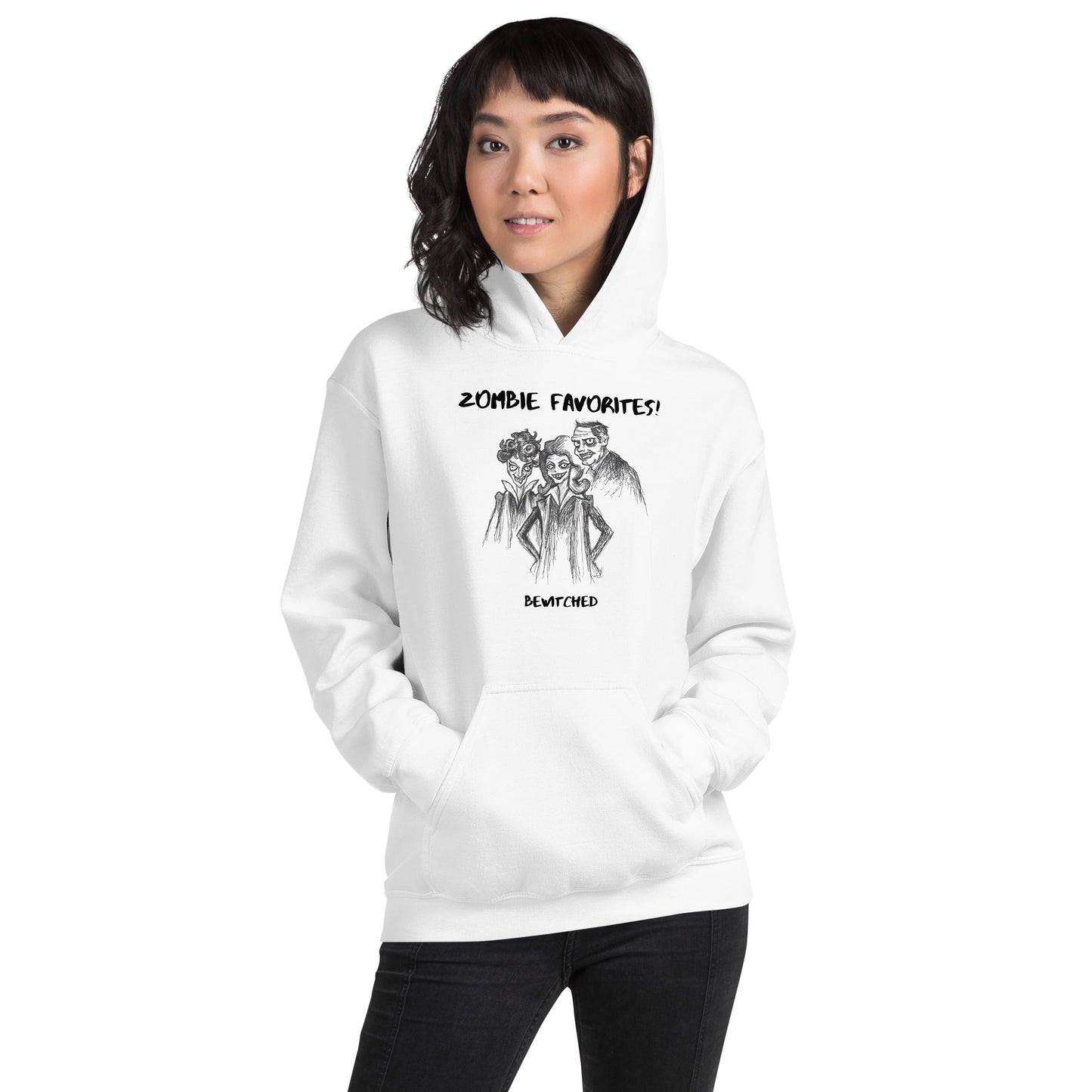 "Bewitched" - Halloween Zombie Favorites Unisex Style Hoodie for Men & Women